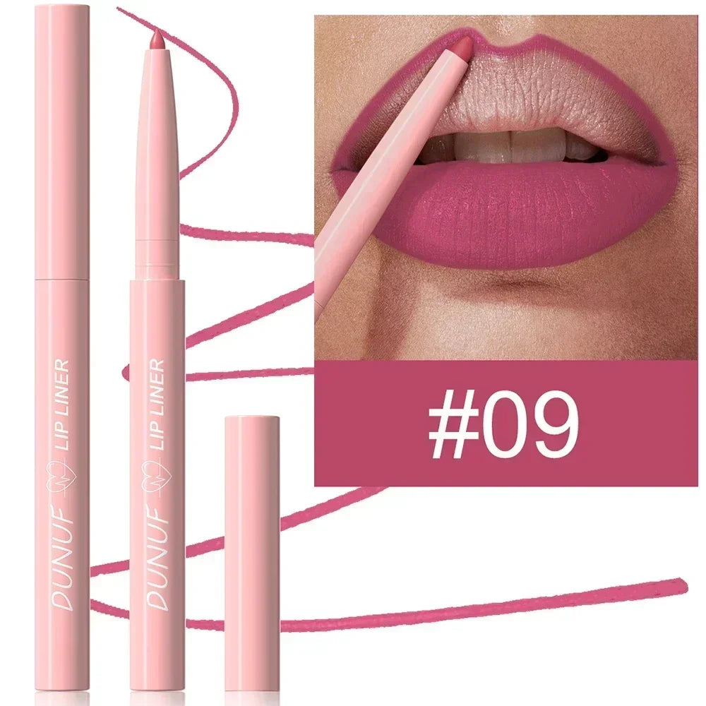 Waterproof Matte Lip Liner - Red Brown