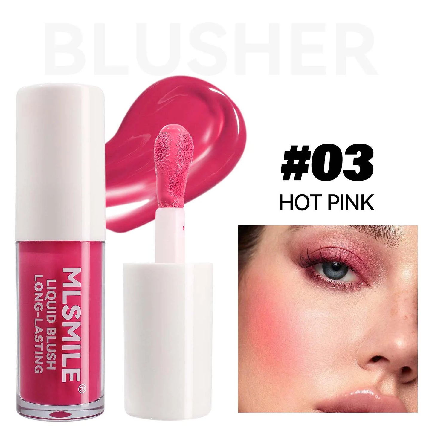 Liquid Blush & Eyeshadow Cream - 6 Colors