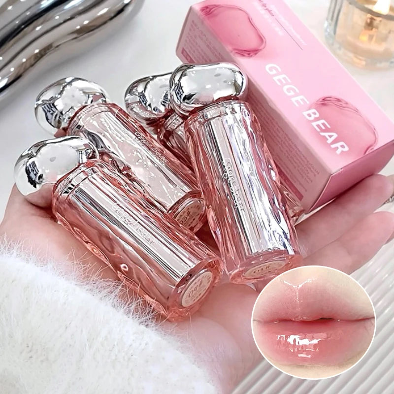 Crystal Clear Lip Gloss - Moisturizing Long-lasting Natural Shine