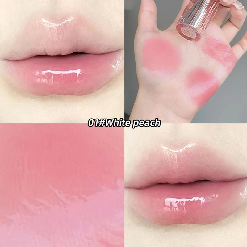 Crystal Clear Lip Gloss - Moisturizing Long-lasting Natural Shine