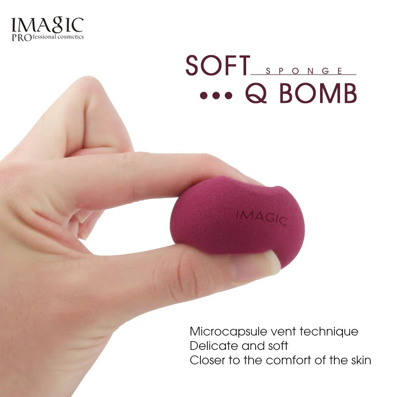 IMAGIC Beauty Blender Sponge - Makeup Puff for Wet & Dry Use