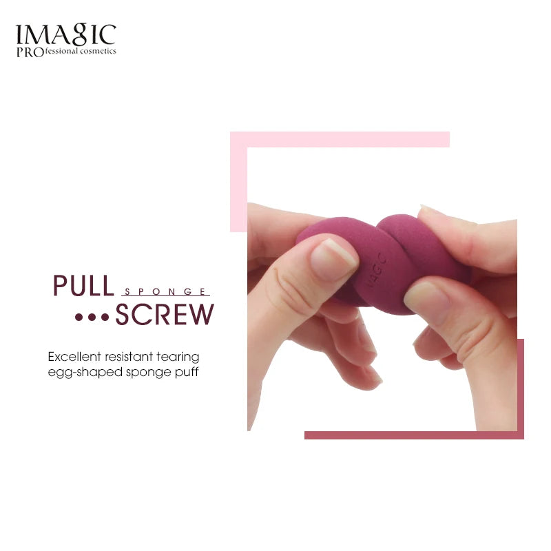IMAGIC Beauty Blender Sponge - Makeup Puff for Wet & Dry Use