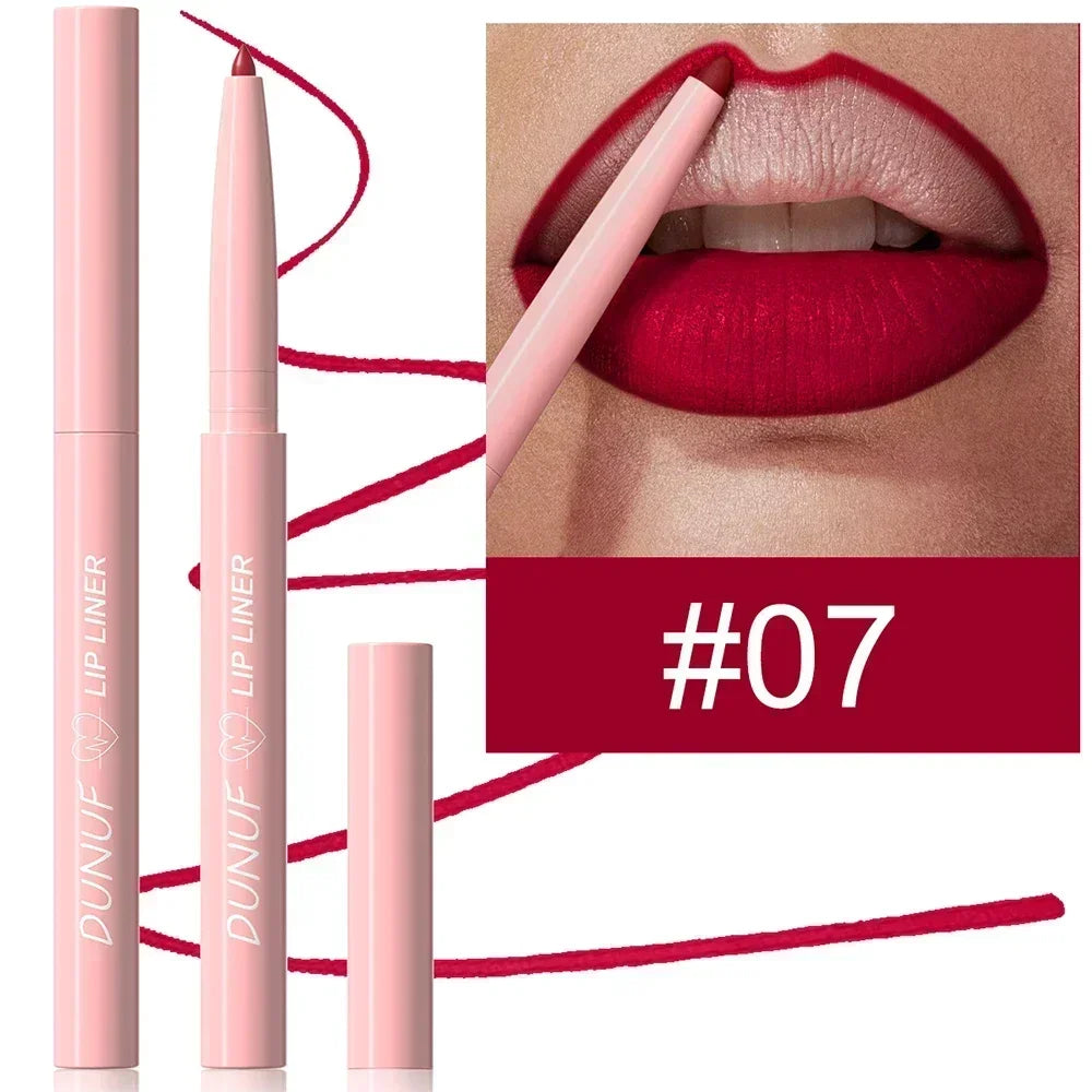 Waterproof Matte Lip Liner - Red Brown