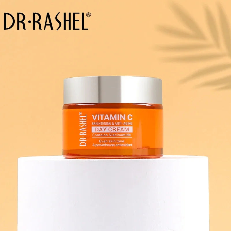 DR.RASHEL Vitamin C Brightening Face Cream - Anti-Aging Day & Night Moisturizer