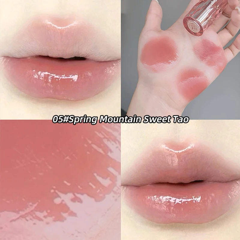 Crystal Clear Lip Gloss - Moisturizing Long-lasting Natural Shine