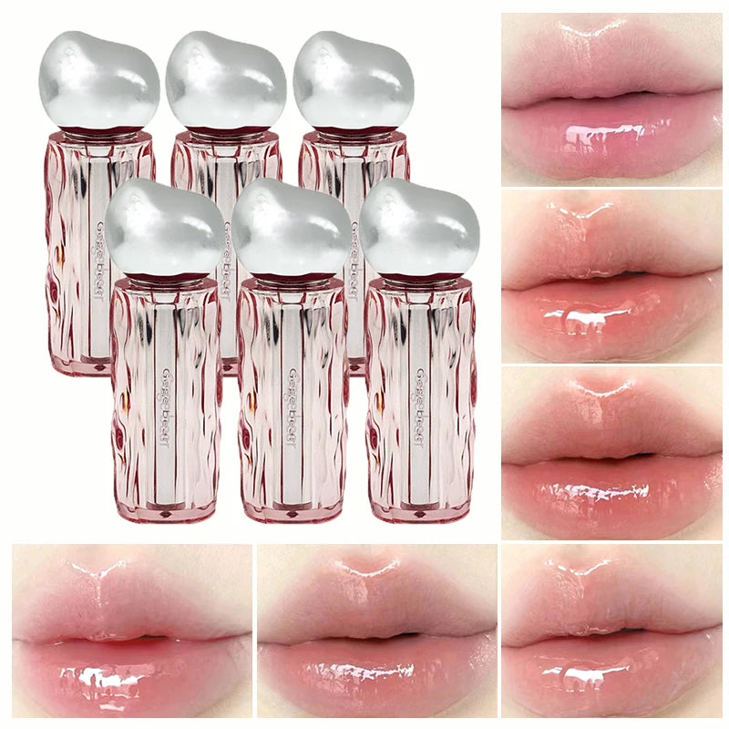 Crystal Clear Lip Gloss - Moisturizing Long-lasting Natural Shine