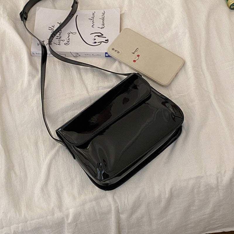 Fashionable Glossy Red Bag For Women