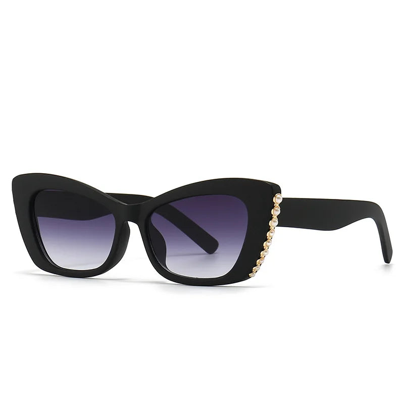 Sexy Ladies Cat Eye Sunglasses Women For Men Trend Luxury Brand Designer Sun Glasses Fashion Vintage Punk Travel Big Shade UV400