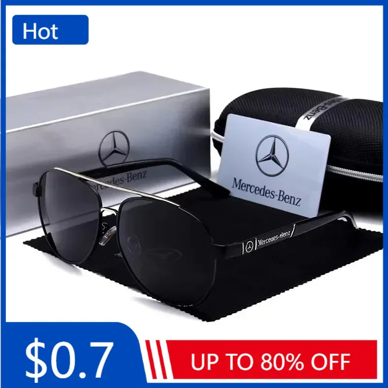 Hot 2025 High luxury men driving polarized sunglasses, brand luxury design anti glare, men and women Driver goggles For Mercedes