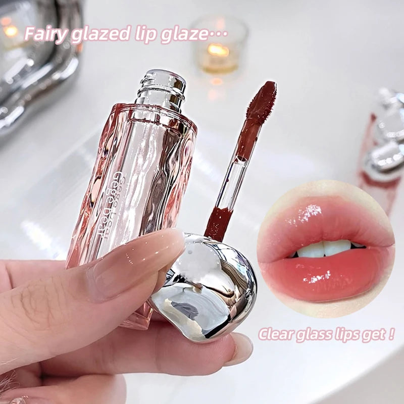 Crystal Clear Lip Gloss - Moisturizing Long-lasting Natural Shine