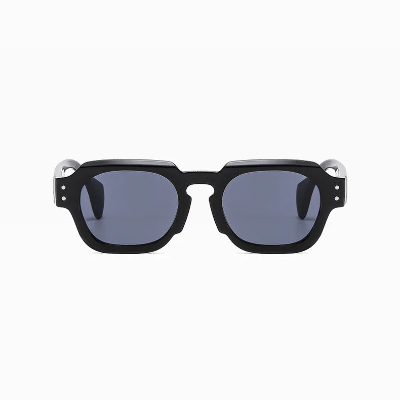2025 Fashion Small Square Rivets Sunglasses Women Thick Frame Travel Sun Glasses Men's Ladies Sun Shades UV400 Unisex Eyewears