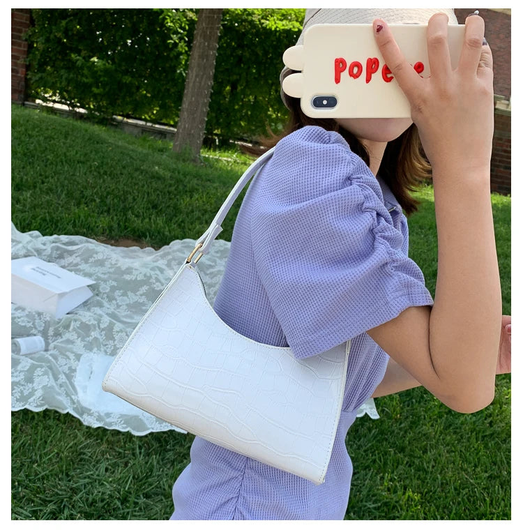 2025 Fashion Women's Bag Retro Casual Women Totes Shoulder Bags Female Leather Solid Color Chain Handbags for Women сумки