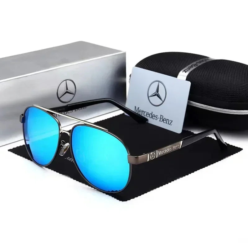 Hot 2025 High luxury men driving polarized sunglasses, brand luxury design anti glare, men and women Driver goggles For Mercedes