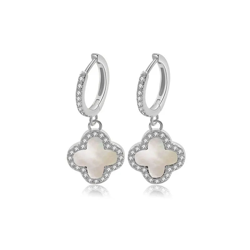 Necklaces, simple and high-end, clover necklaces, earrings, necklace sets, jewelry wholesale