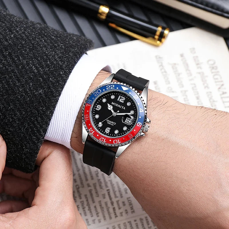 2024 New Arrival Fashion Quartz Watches Men Wristwatch 1Pcs Men's Sport watch