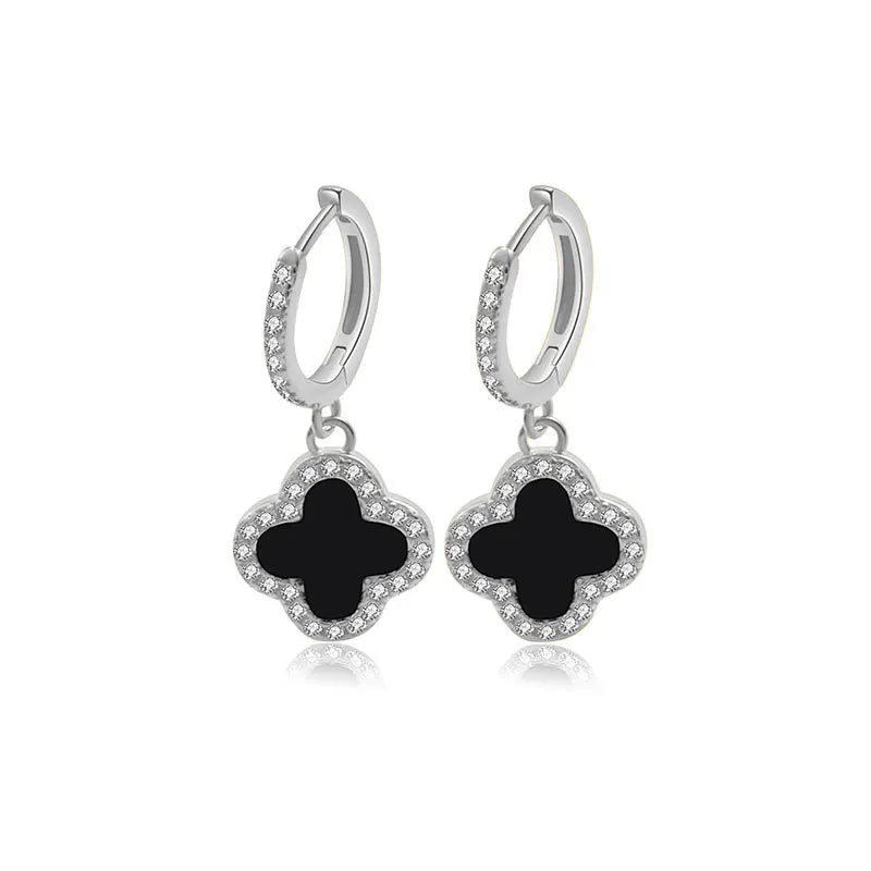 Necklaces, simple and high-end, clover necklaces, earrings, necklace sets, jewelry wholesale