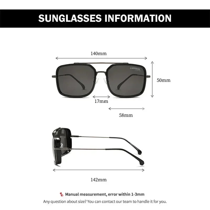 Retro Sunglasses  Metal Punk Designer Fashion Shades SunGlasses CA165