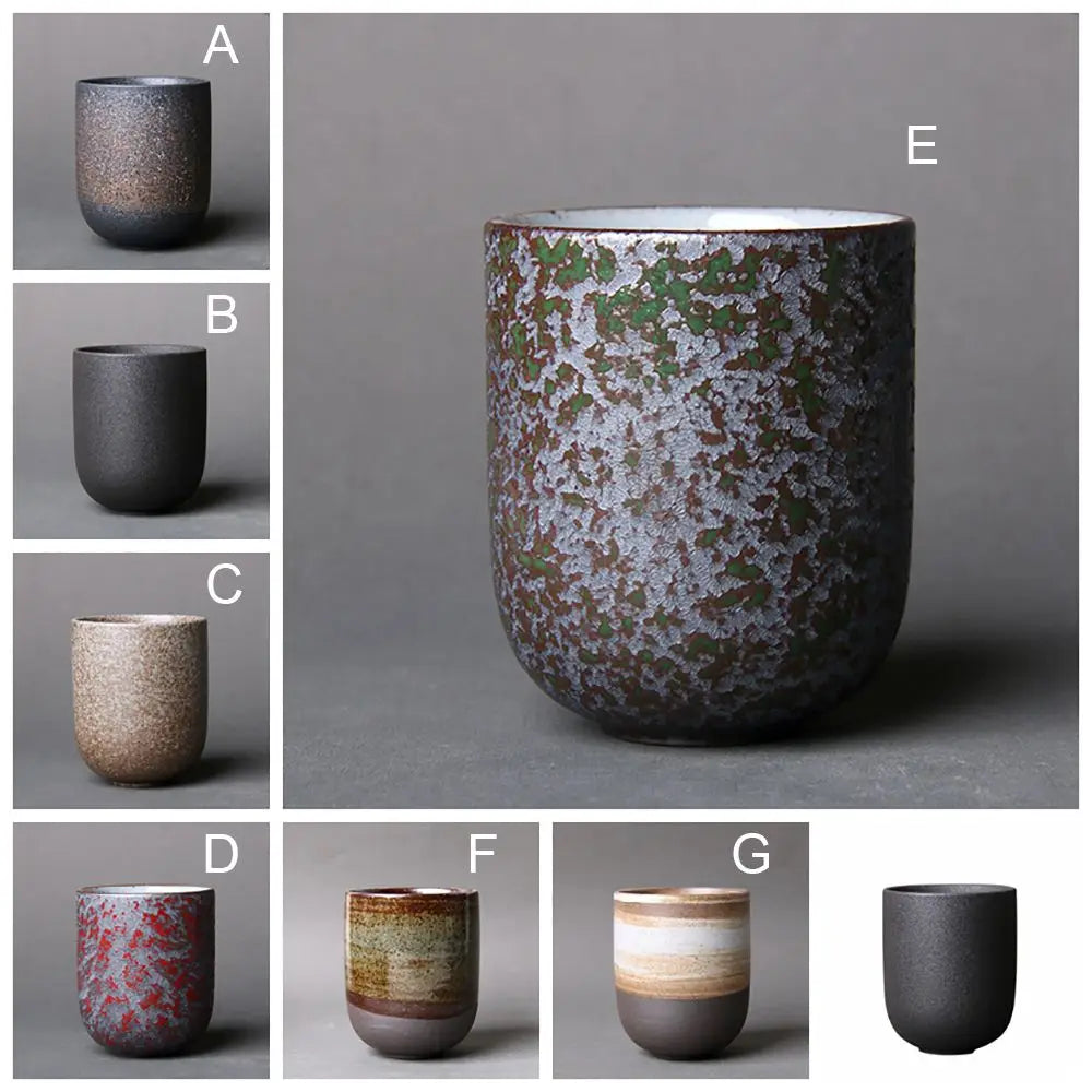 Kiln Change 120ml Wine Mug Porcelain Water Mugs Pottery Drinkware Water Cups Coffee Cup Tea Cups