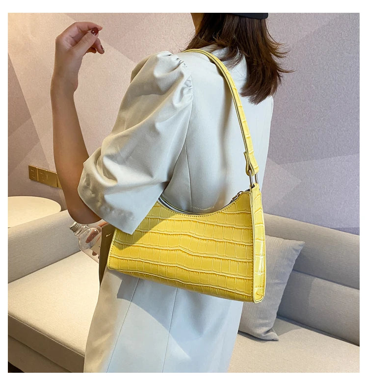 2025 Fashion Women's Bag Retro Casual Women Totes Shoulder Bags Female Leather Solid Color Chain Handbags for Women сумки
