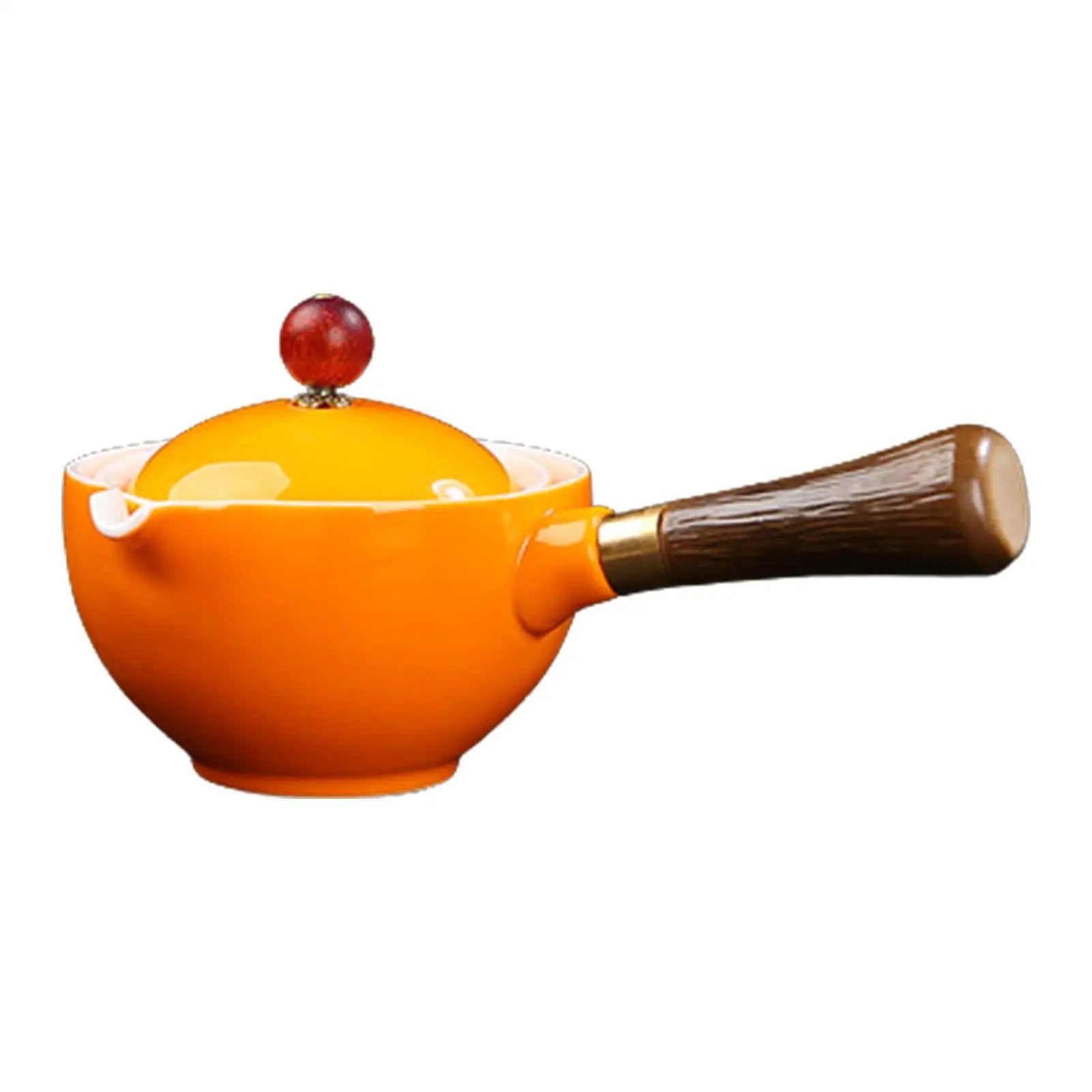 Automatic Rotating Ceramic Teapot - Kung Fu Tea Set