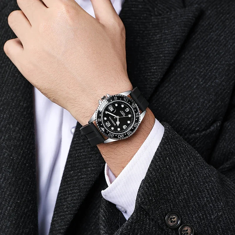 2024 New Arrival Fashion Quartz Watches Men Wristwatch 1Pcs Men's Sport watch