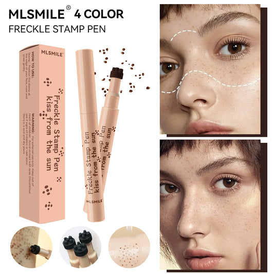 MLSMILE Natural Imitation freckle Pen is not easy to fade long-lasting waterproof quick dry easy to use stamp freckle dot pen