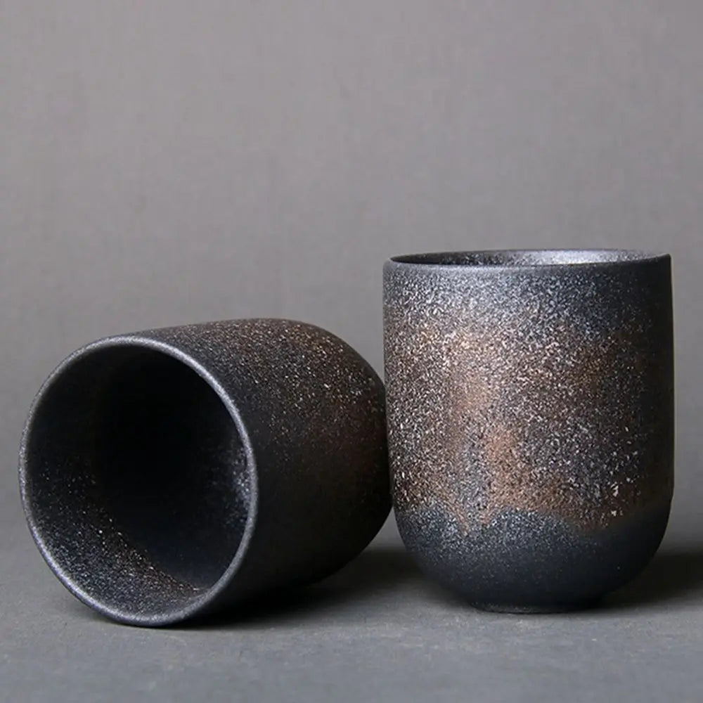 Kiln Change 120ml Wine Mug Porcelain Water Mugs Pottery Drinkware Water Cups Coffee Cup Tea Cups