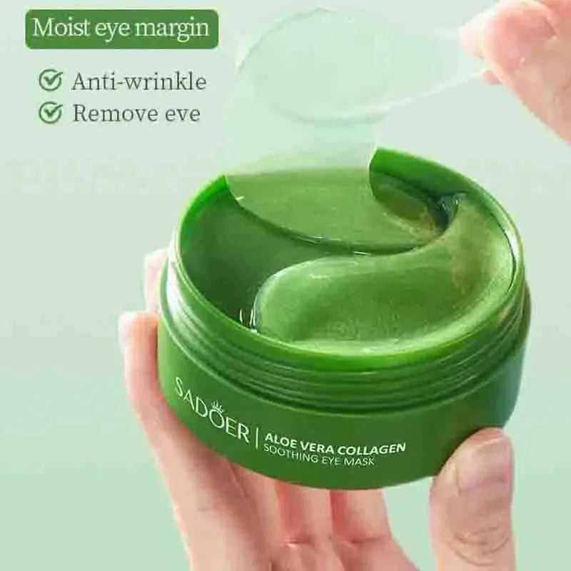 Aloe Vera Collagen Eye Masks - 60 Patches