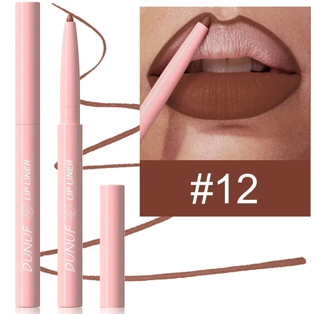 Waterproof Matte Lip Liner - Red Brown