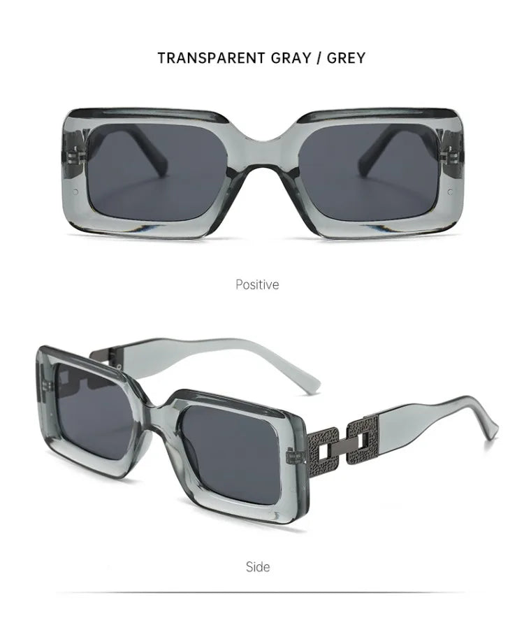 Fashion Cat's Eye Sunglasses Women Vintage Brand Design Square Sun Glasses Men UV400 Female Outdoor Travel Glasses