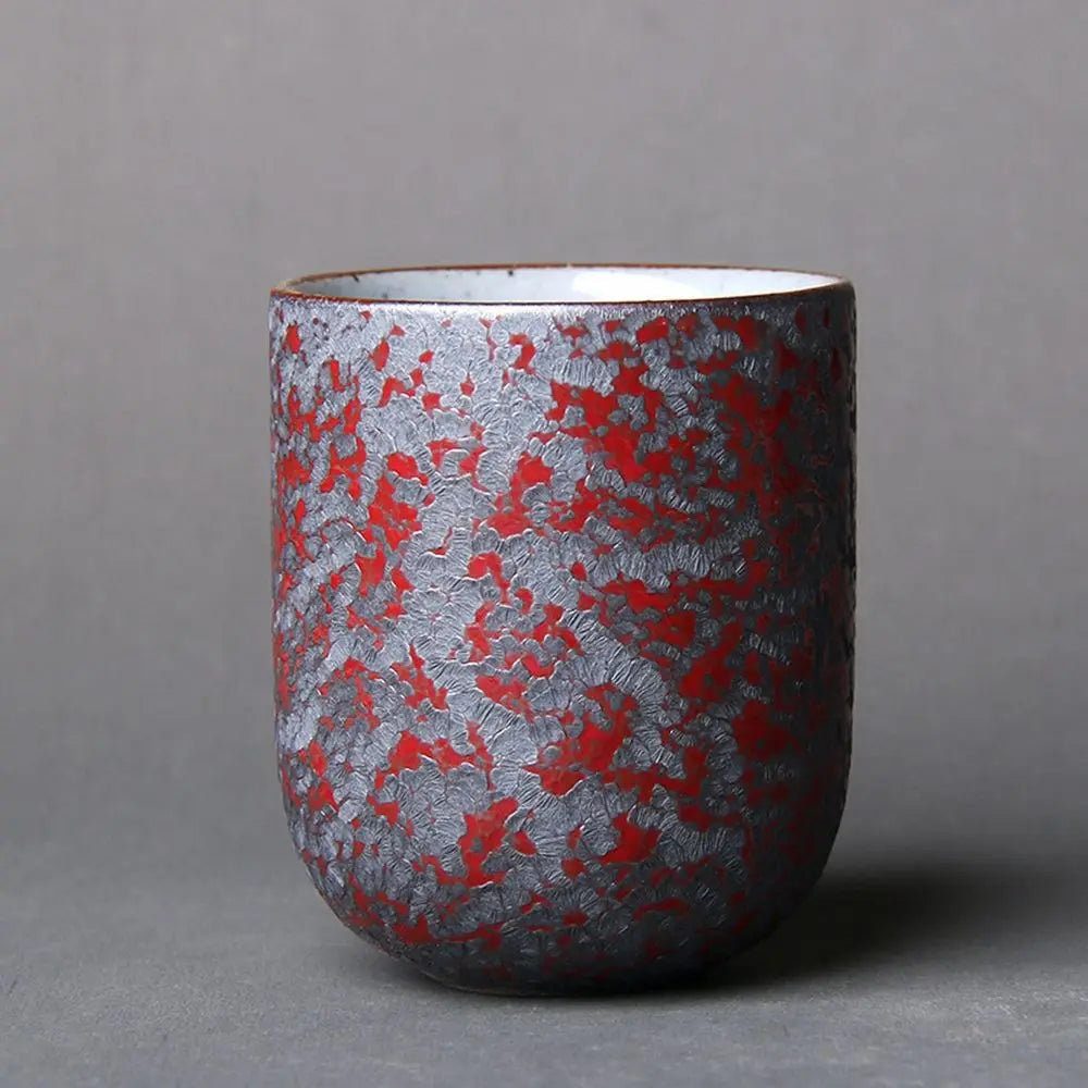 Kiln Change 120ml Wine Mug Porcelain Water Mugs Pottery Drinkware Water Cups Coffee Cup Tea Cups