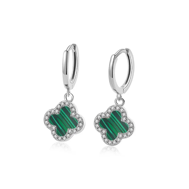 Necklaces, simple and high-end, clover necklaces, earrings, necklace sets, jewelry wholesale