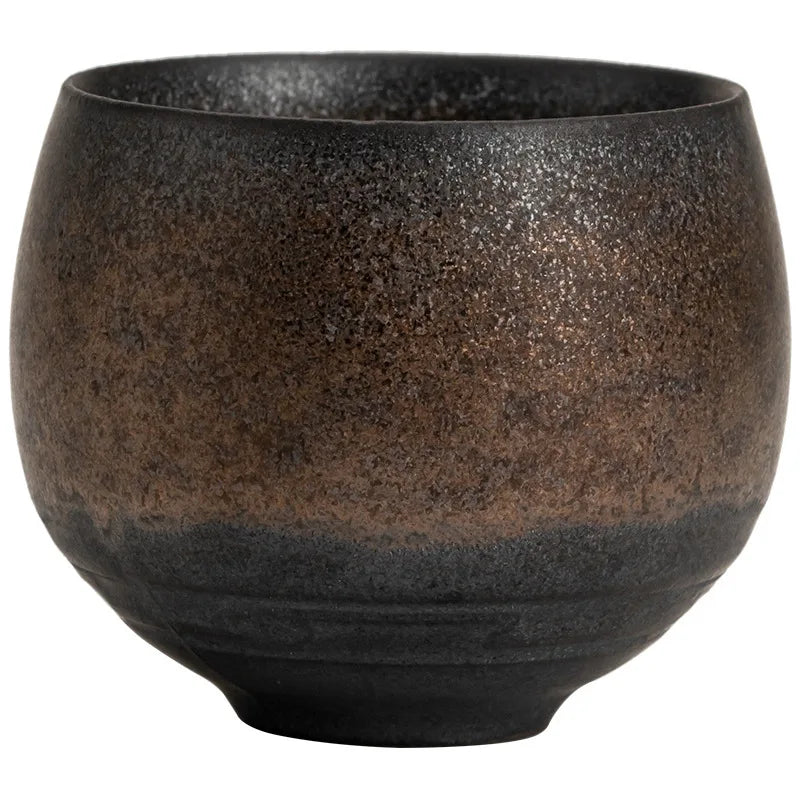 Japanese Handmade Stoneware Tea Cup - Kung Fu Tea Set