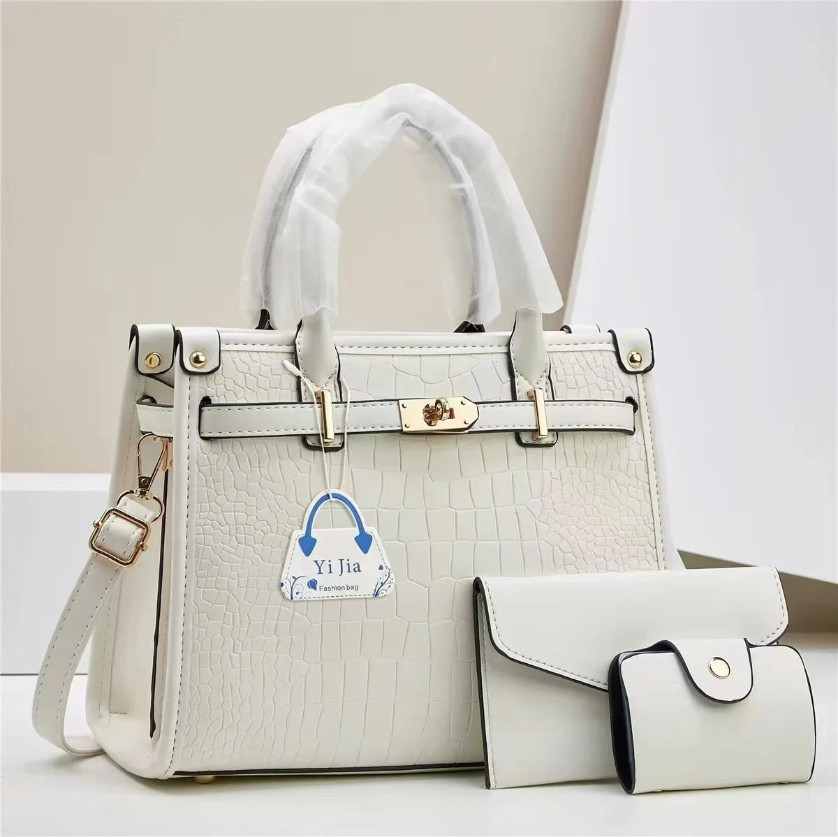 2025 Women's 3-Piece Tote Bag Set - Large Capacity Casual Handbag Collection