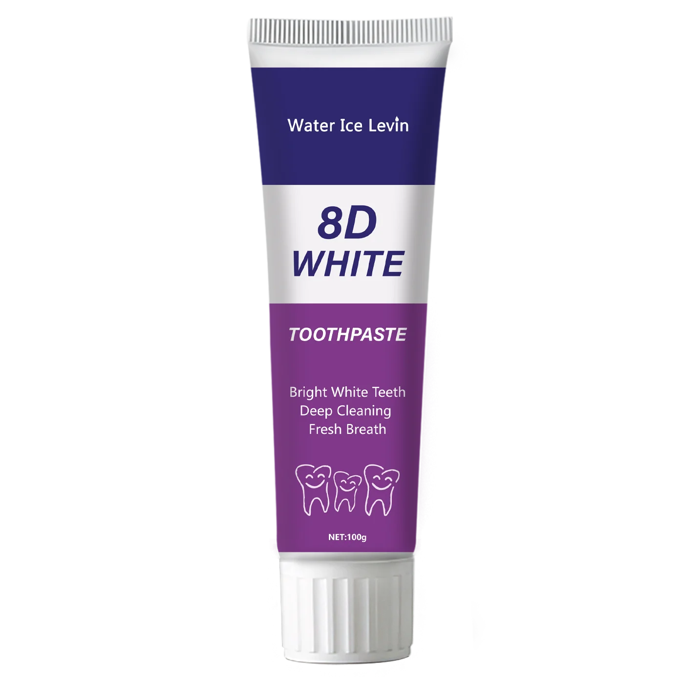 8D Snow Toothpaste - Natural Plant Extracts for Deep Cleaning