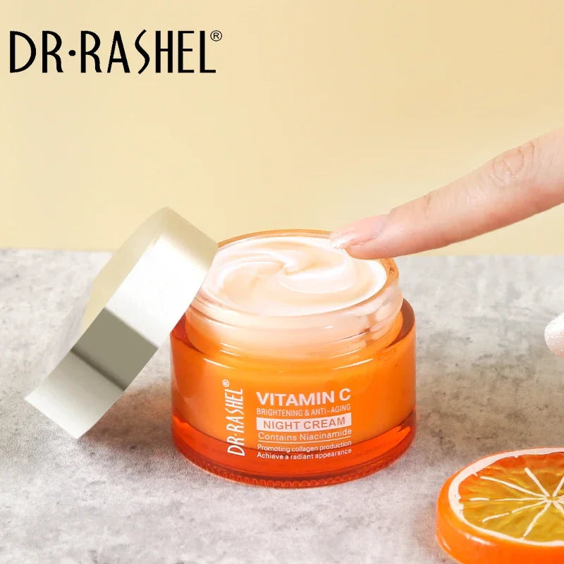 DR.RASHEL Vitamin C Brightening Face Cream - Anti-Aging Day & Night Moisturizer