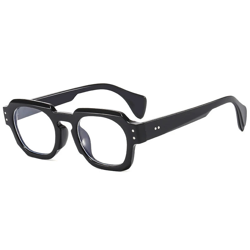 2025 Fashion Small Square Rivets Sunglasses Women Thick Frame Travel Sun Glasses Men's Ladies Sun Shades UV400 Unisex Eyewears