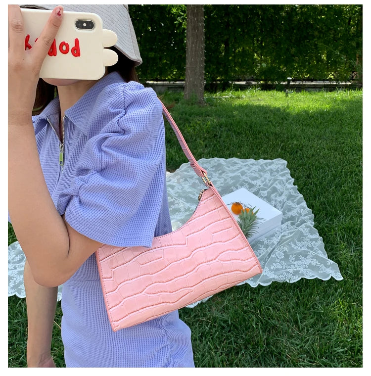 2025 Fashion Women's Bag Retro Casual Women Totes Shoulder Bags Female Leather Solid Color Chain Handbags for Women сумки
