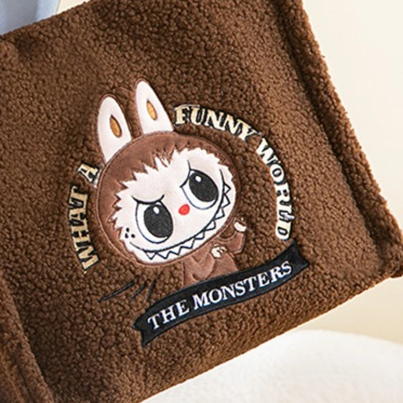 Cute  Single Shoulder Bag Cartoon Anime New Large Capacity Portable Handbag for Girls Going Out Mobile Money Storage Bag