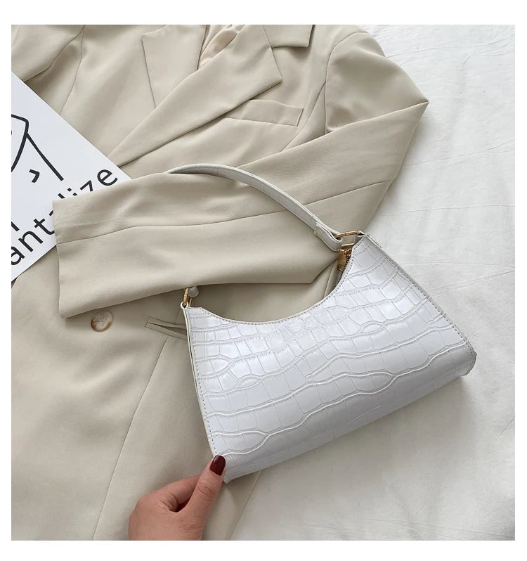 2025 Fashion Women's Bag Retro Casual Women Totes Shoulder Bags Female Leather Solid Color Chain Handbags for Women сумки