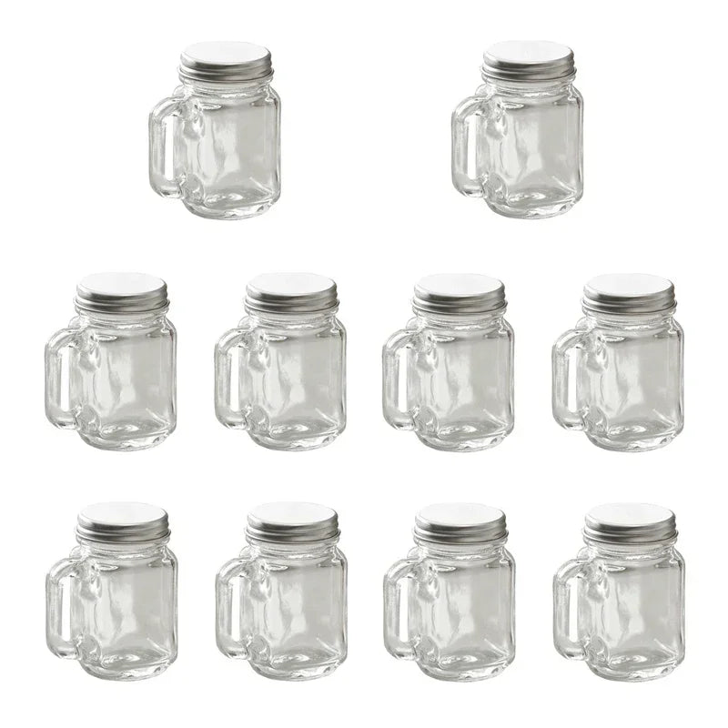 35ml Sub Bottle Mini Seal with Lid Coffee Concentrate Essential Oil Aromatherapy Milk Honey Bottle Small Sample Storage Glass