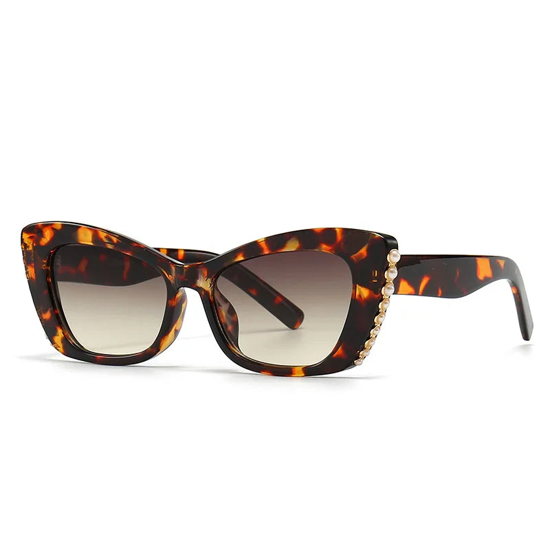 Sexy Ladies Cat Eye Sunglasses Women For Men Trend Luxury Brand Designer Sun Glasses Fashion Vintage Punk Travel Big Shade UV400