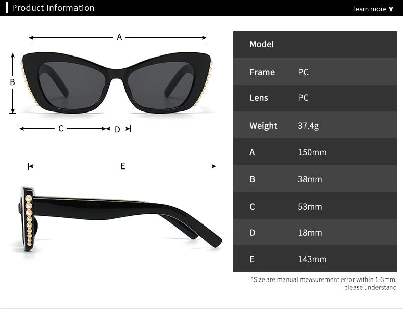 Sexy Ladies Cat Eye Sunglasses Women For Men Trend Luxury Brand Designer Sun Glasses Fashion Vintage Punk Travel Big Shade UV400