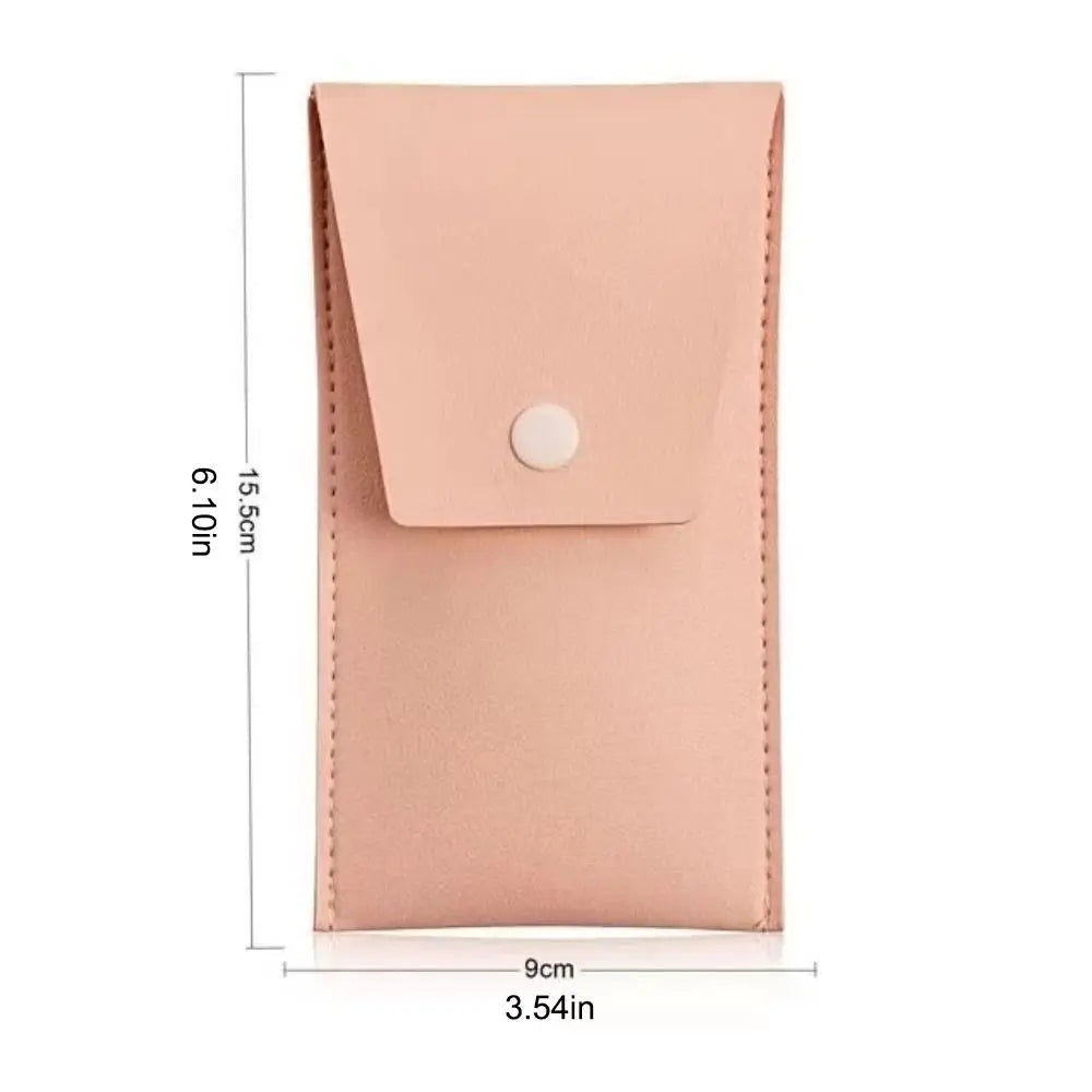 8-Piece Makeup Brush Set with Travel Bag