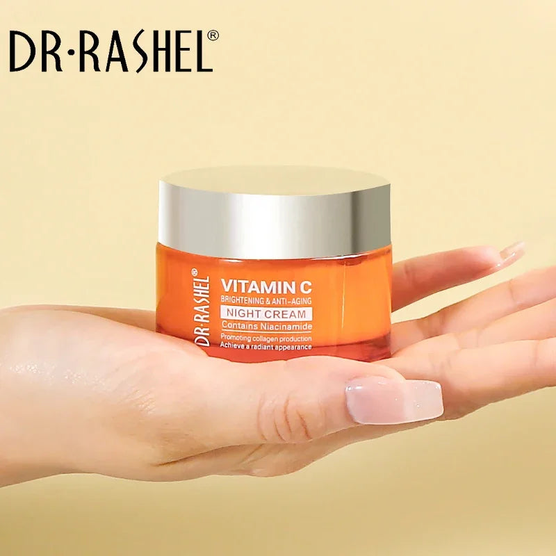 DR.RASHEL Vitamin C Brightening Face Cream - Anti-Aging Day & Night Moisturizer