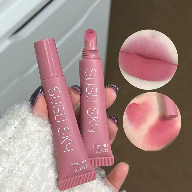 Matte Velvet Lip Cream - Long-lasting Non-Drying Nude Lip Gloss