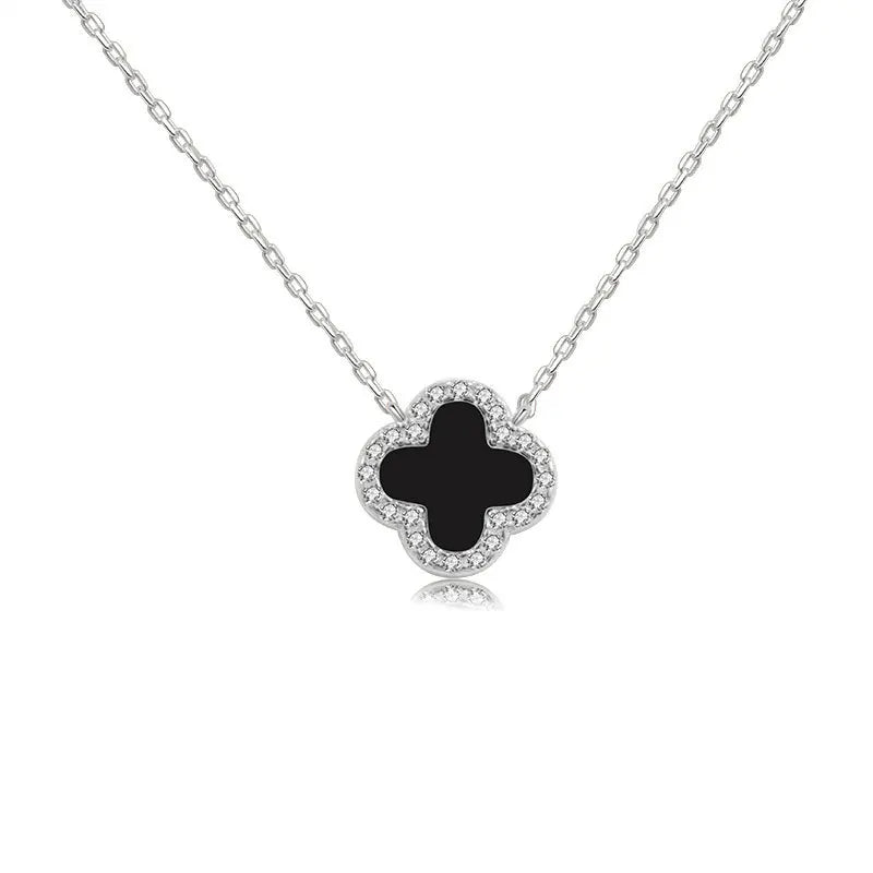 Necklaces, simple and high-end, clover necklaces, earrings, necklace sets, jewelry wholesale