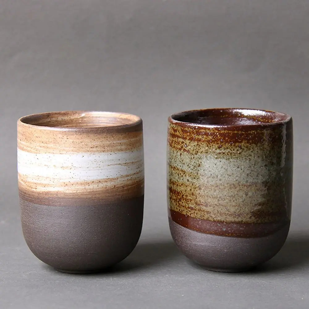 Kiln Change 120ml Wine Mug Porcelain Water Mugs Pottery Drinkware Water Cups Coffee Cup Tea Cups