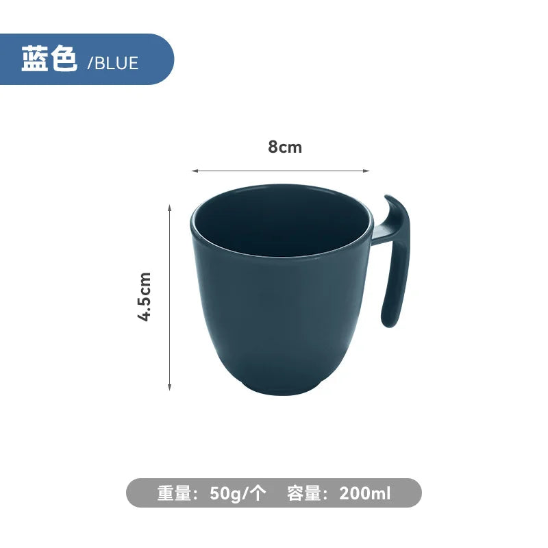 Milk coffee cup, plastic breakfast teacup, couple ins high-value mug, drinking cup wholesale logo