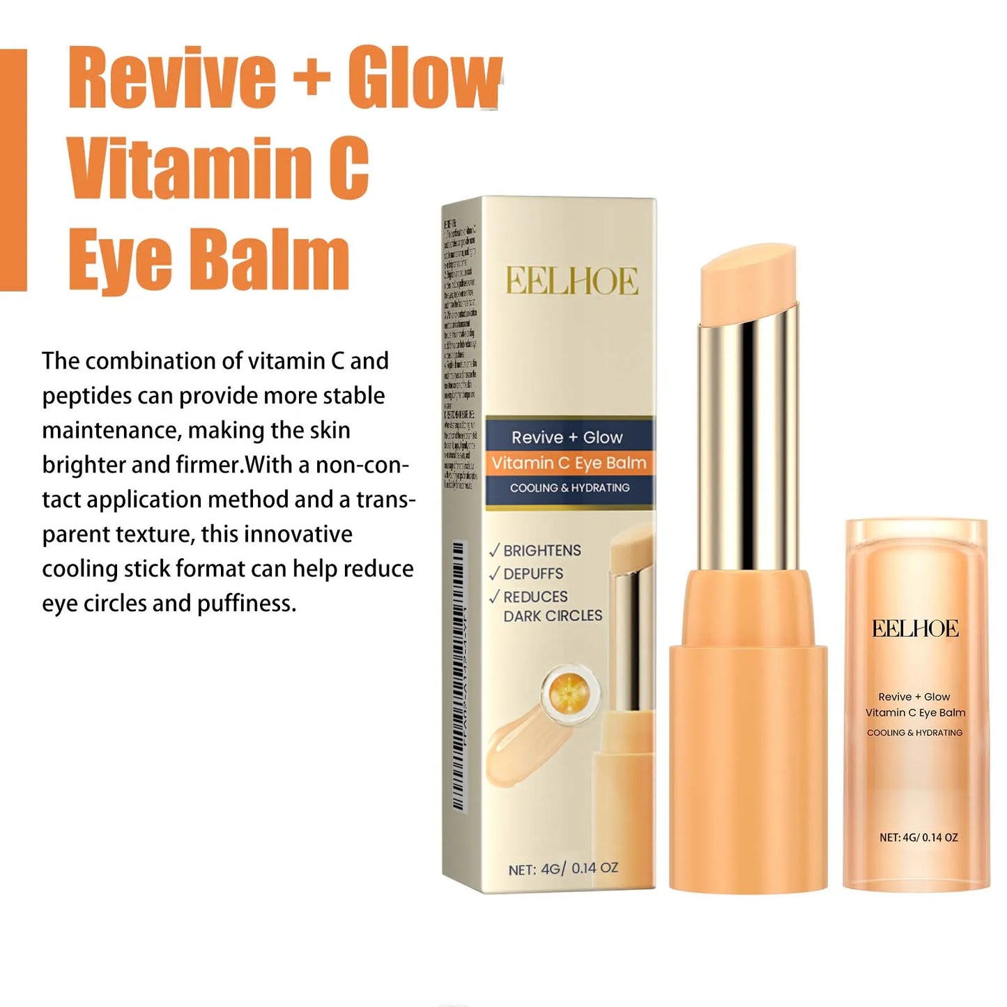 Vitamin C Eye Balm - Dark Circle & Puffiness Treatment